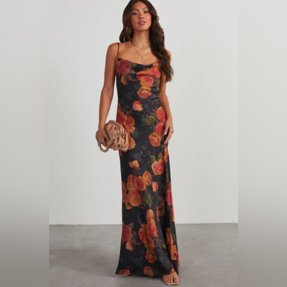 Floral Slip Maxi Dress